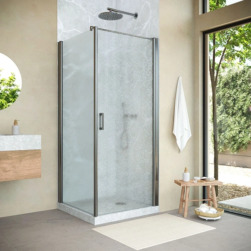 Душевой уголок Vegas-glass EP-Fis NOVO h2000 90*120 11 02 R 900x1200 мм, профиль оружейная сталь, стекло шиншилла Душевой уголок Vegas-glass EP-Fis NOVO h2000 90*120 11 02 R 900x1200 мм, профиль оружейная сталь, стекло шиншилла