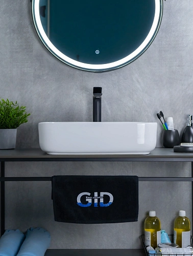 Раковина Gid D1304 51197 накладная белая 50x39x13 Раковина Gid D1304 51197 накладная белая 50x39x13