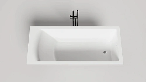 Ванна из искусственного камня Salini CASCATA 170x70 покраска по RAL полностью 104423MF S-Stone Ванна из искусственного камня Salini CASCATA 170x70 покраска по RAL полностью 104423MF S-Stone