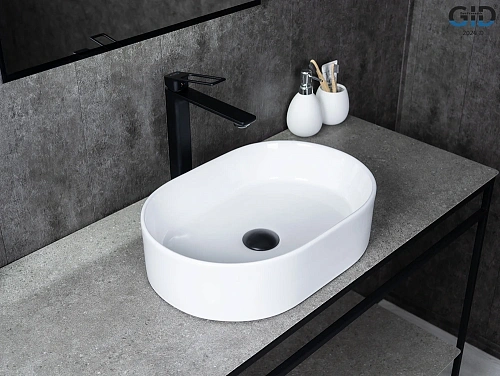 Раковина Gid N1330 51239 накладная белая 46.5x32x12 Раковина Gid N1330 51239 накладная белая 46.5x32x12