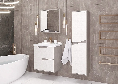 Зеркальный шкаф Onika БРЕНДОН 60.00 206084 Зеркальный шкаф Onika БРЕНДОН 60.00 206084