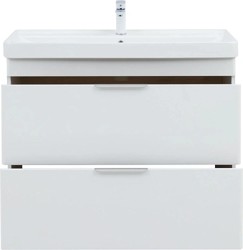 Тумба под раковину Aquanet Ирис New 100 напольная, белый глянец 00339257 напольная Тумба под раковину Aquanet Ирис New 100 напольная, белый глянец 00339257 напольная