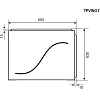 Экран для ванны торцевой Timo TPVINO17R 68,5 см Экран для ванны торцевой Timo TPVINO17R 68,5 см