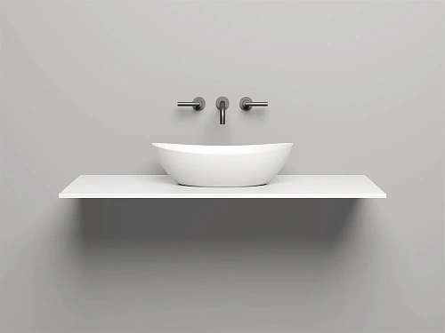 Столешница Salini Costa 1200х500 в цвете по RAL 200123MF S-Stone Столешница Salini Costa 1200х500 в цвете по RAL 200123MF S-Stone