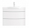 Картинка анонса товара «тумба с раковиной am.pm like m80-fhx0802-wc0802 подвесная 80 см, ящики, белый, глянец»