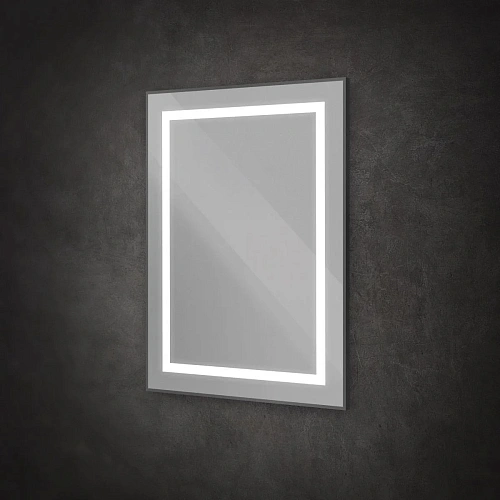 Зеркало BelBagno SPC-KRAFT-600-800-SENS-NERO 600x800x32 мм с подсветкой и сенсорным выключателем Зеркало BelBagno SPC-KRAFT-600-800-SENS-NERO 600x800x32 мм с подсветкой и сенсорным выключателем