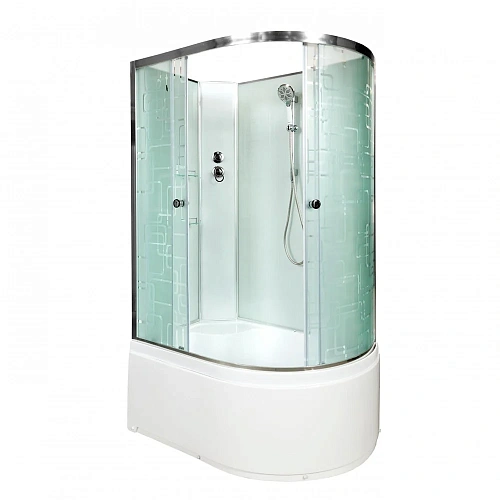 Душевая кабина Dto ЕМ (EM4512LN) 120x80 см без крыши Душевая кабина Dto ЕМ (EM4512LN) 120x80 см без крыши