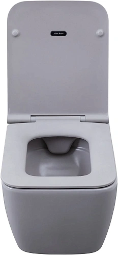 Унитаз подвесной Allen Brau Liberty 4.33007.AN с крышкой, антрацит Унитаз подвесной Allen Brau Liberty 4.33007.AN с крышкой, антрацит
