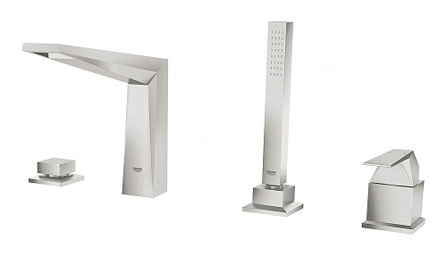 Смеситель на борт ванны GROHE Allure Brilliant, на 4 отверстия (19787DC1) Смеситель на борт ванны GROHE Allure Brilliant, на 4 отверстия (19787DC1)