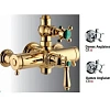 Смеситель для душа Nicolazzi Termostatico 4917GO18 золото/Dames Anglaise 4917GO18\69