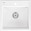 Кухонная мойка Paulmark STEPIA 50 PM115051-WH , белый, 500х510 Кухонная мойка Paulmark STEPIA 50 PM115051-WH , белый, 500х510