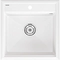 Кухонная мойка Paulmark STEPIA 50 PM115051-WH , белый, 500х510 Кухонная мойка Paulmark STEPIA 50 PM115051-WH , белый, 500х510