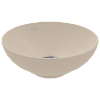 Картинка анонса товара «раковина villeroy &amp; boch loop&amp;friends 38 x 38 см almond ceramicplus 4a4501am накладная»