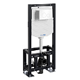 Инсталляция для унитаза WasserKRAFT Dill 61TLT.010.ME.WH02 с клавишей смыва белый Инсталляция для унитаза WasserKRAFT Dill 61TLT.010.ME.WH02 с клавишей смыва белый