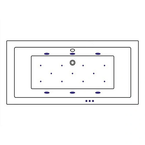 Акриловая ванна WHITECROSS Savia Duo 170x80 RELAX (золото) 0103.170080.100.RELAX.GL Акриловая ванна WHITECROSS Savia Duo 170x80 RELAX (золото) 0103.170080.100.RELAX.GL