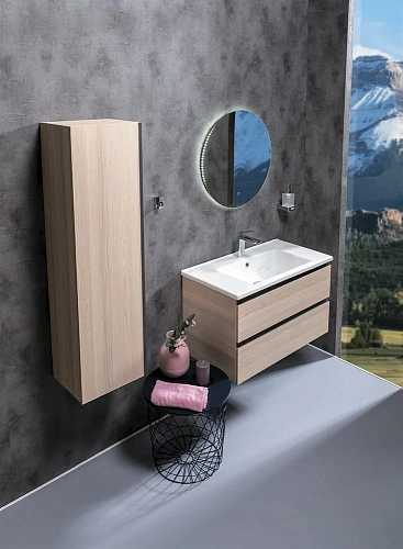 Шкаф-пенал Boheme CAPOLDA light wood 849-120-LW Шкаф-пенал Boheme CAPOLDA light wood 849-120-LW