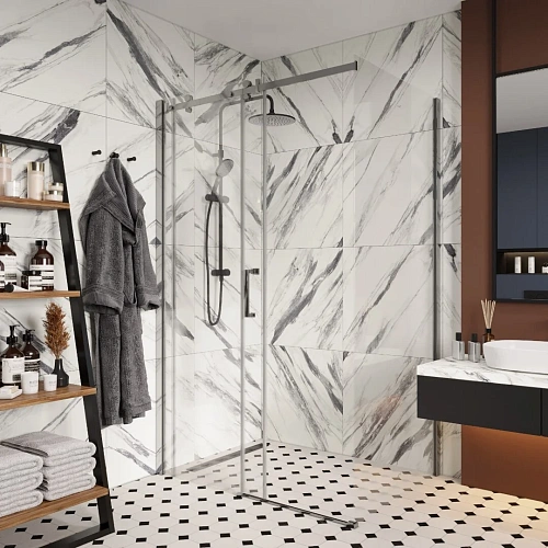 Душевой уголок Ceruttispa CEZA'S120 без поддона 90x120x195 Душевой уголок Ceruttispa CEZA'S120 без поддона 90x120x195