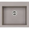 Кухонная мойка Aquaton Линеа 58 1A733032LW250 из литого мрамора, серый шелк Кухонная мойка Aquaton Линеа 58 1A733032LW250 из литого мрамора, серый шелк