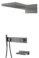 Душевая система Boheme ZODIAC Gun Metal встраиваемая 132-2-GM Душевая система Boheme ZODIAC Gun Metal встраиваемая 132-2-GM