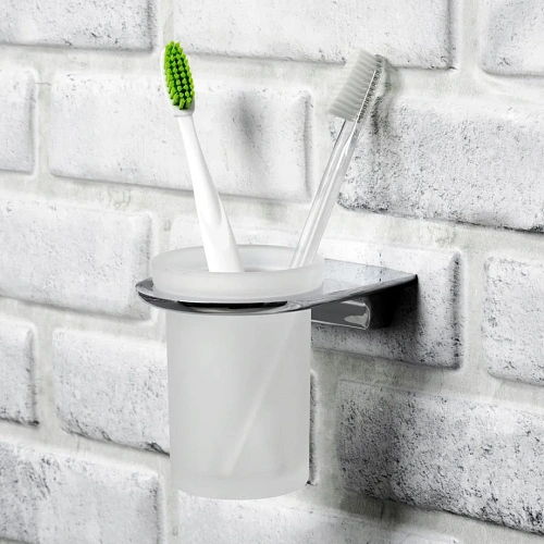 Стакан WasserKRAFT Kammel K-8328 хром Стакан WasserKRAFT Kammel K-8328 хром