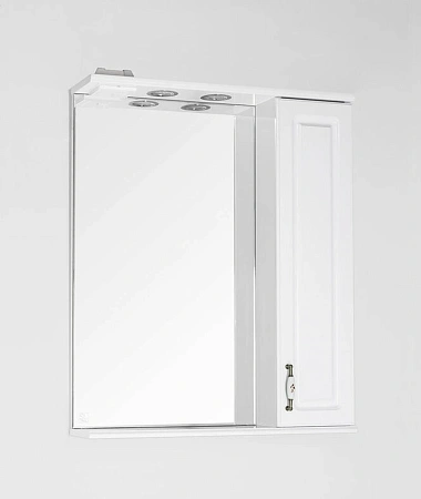 Зеркальный шкаф Style Line Олеандр-2 65/С, белый ЛС-00000050 Зеркальный шкаф Style Line Олеандр-2 65/С, белый ЛС-00000050