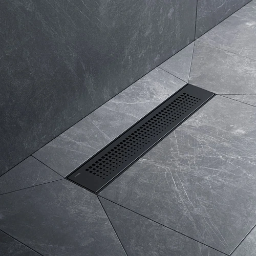 Душевой лоток AM.PM Prime Flow W02SC-P11-040-01BM Flow Cut Gradient 40см, черный матовый Душевой лоток AM.PM Prime Flow W02SC-P11-040-01BM Flow Cut Gradient 40см, черный матовый