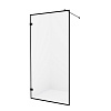 Картинка анонса товара «душевая перегородка new trendy avexa black 50x200 exk-2036 (черный)»