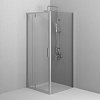 Душевой уголок AM.PM Gem W90G-404-9090-MT распашная 90x90 профиль хром матовый, стекло прозрачное Душевой уголок AM.PM Gem W90G-404-9090-MT распашная 90x90 профиль хром матовый, стекло прозрачное