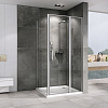 Душевой уголок ABBER Sonnenstrand AG04130S-S70 130x70 см универсальный, профиль хром, стекло прозрачное Душевой уголок ABBER Sonnenstrand AG04130S-S70 130x70 см универсальный, профиль хром, стекло прозрачное