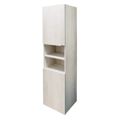 Шкаф-пенал Comforty Верона 35 00004137140 дуб белый Шкаф-пенал Comforty Верона 35 00004137140 дуб белый