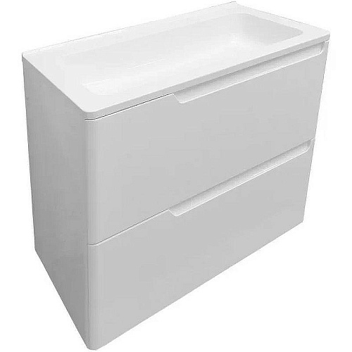 Тумба с раковиной Эстет Kare Luxe ФР-00007074 600х450 подвесная 2 ящика Тумба с раковиной Эстет Kare Luxe ФР-00007074 600х450 подвесная 2 ящика