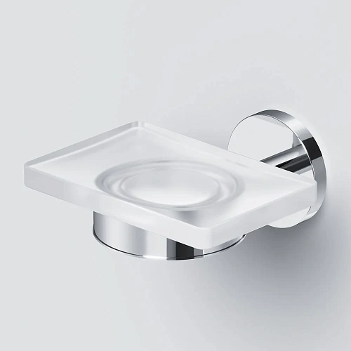 Мыльница AM.PM X-Joy A85A34200, стеклянная хром Мыльница AM.PM X-Joy A85A34200, стеклянная хром