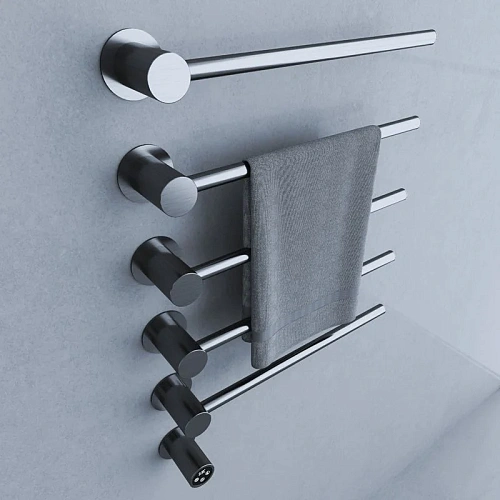 Полотенцесушитель электрический Wonzon & Woghand встраиваемый, темный графит (WW-AL315-GM) Полотенцесушитель электрический Wonzon & Woghand встраиваемый, темный графит (WW-AL315-GM)