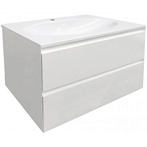 Тумба с раковиной Эстет Malta ФР-00007058 800х450 подвесная 2 ящика Тумба с раковиной Эстет Malta ФР-00007058 800х450 подвесная 2 ящика