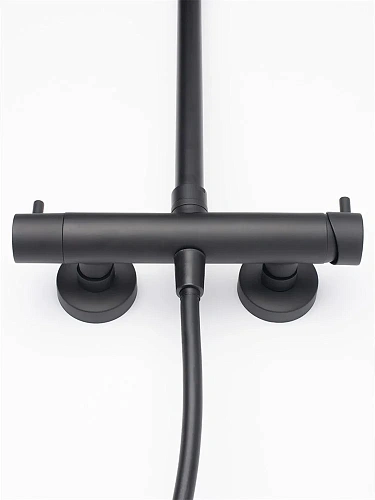 Душевая система AQUAme AQM 8001MB черный матовый AQM8001MB Душевая система AQUAme AQM 8001MB черный матовый AQM8001MB