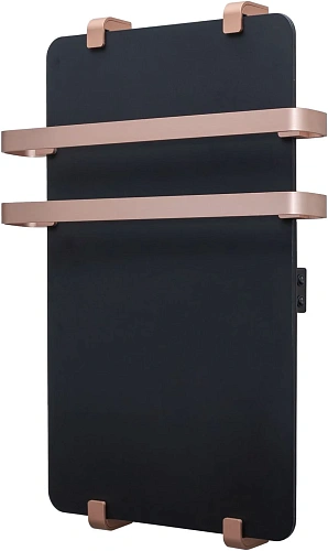 Полотенцесушитель электрический Allen Brau Infinity 60x44 00325628 с рейлингом 2.0 и креплением, медь брашированная Полотенцесушитель электрический Allen Brau Infinity 60x44 00325628 с рейлингом 2.0 и креплением, медь брашированная