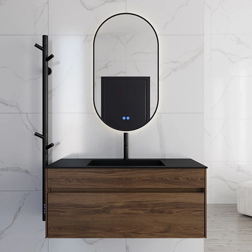 Тумба под раковину Vincea Chiara 1000 VMC-2C100CO подвесная, C.Oak Тумба под раковину Vincea Chiara 1000 VMC-2C100CO подвесная, C.Oak