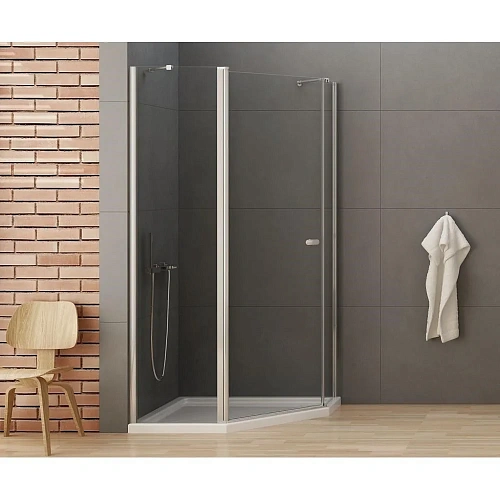 Душевой уголок NEW TRENDY NEW SOLEO 100x80x195 K-0739 (хром) Душевой уголок NEW TRENDY NEW SOLEO 100x80x195 K-0739 (хром)