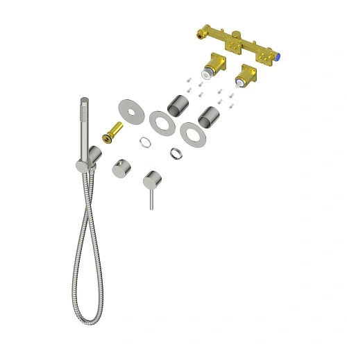 Душевая система Timo Saona SX-2349/13SM встраиваемая никель Душевая система Timo Saona SX-2349/13SM встраиваемая никель