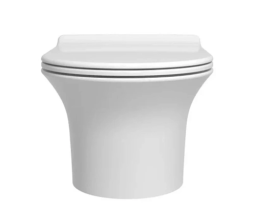 Унитаз подвесной ARROW AHB2157 без сиденья, безободковый, белый Унитаз подвесной ARROW AHB2157 без сиденья, безободковый, белый