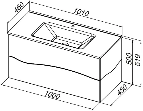 Тумба под раковину Allen Brau Glority 100 1.35002.NW дуб антик Тумба под раковину Allen Brau Glority 100 1.35002.NW дуб антик