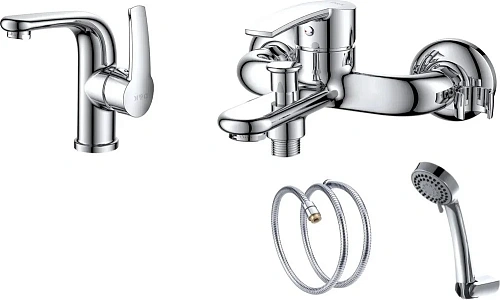 Комплект смесителей D&K DA1360001SET (DA1362101,DA1363201) Комплект смесителей D&K DA1360001SET (DA1362101,DA1363201)