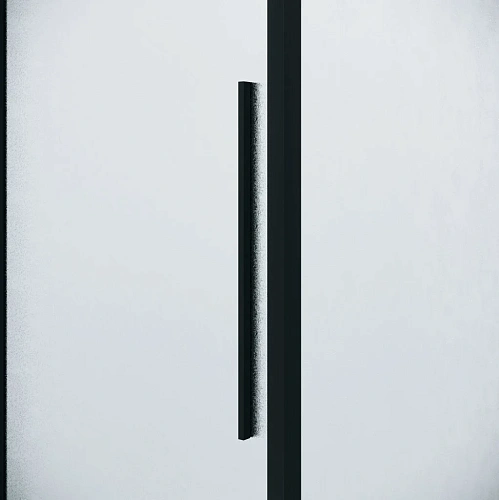 Душевая дверь Niagara Nova NG-84-L10CHB (100х195) черный матовый, раздвижная влево, стекло шиншилла Душевая дверь Niagara Nova NG-84-L10CHB (100х195) черный матовый, раздвижная влево, стекло шиншилла