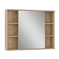 Зеркальный шкаф Onika Легран 90 см 209031 дуб галифакс, универсальный Зеркальный шкаф Onika Легран 90 см 209031 дуб галифакс, универсальный