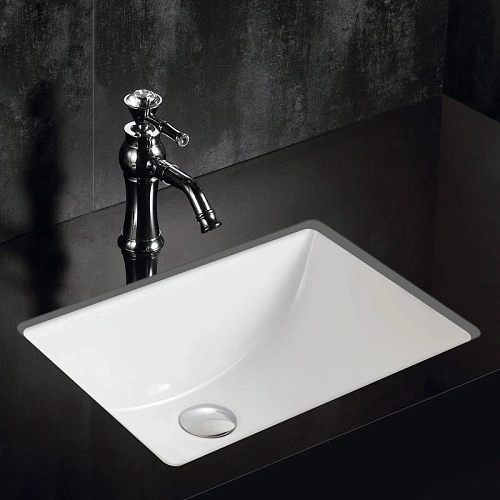 Раковина Gid Yj833 71153 встаиваемая снизу белая 61x39x19 Раковина Gid Yj833 71153 встаиваемая снизу белая 61x39x19