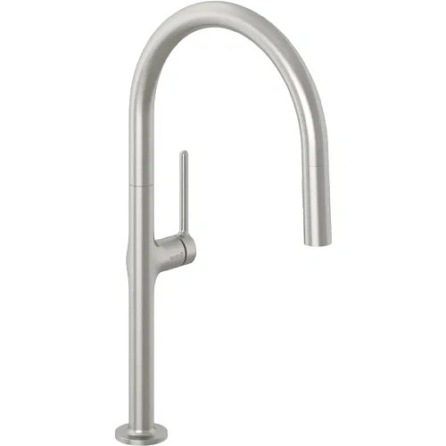 Смеситель для кухни Kludi REEF 50851N575 брашированный никель Смеситель для кухни Kludi REEF 50851N575 брашированный никель