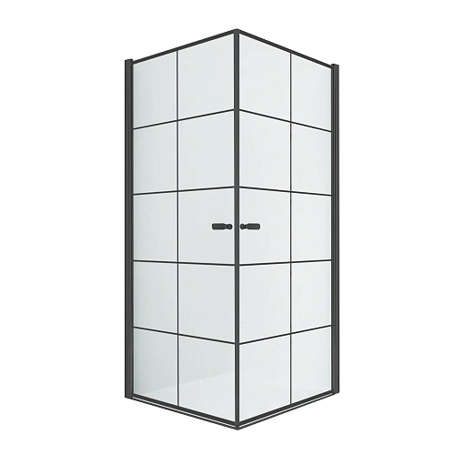 Душевой уголок NEW TRENDY NEW SOLEO BLACK 90x90x195 D-0285A/D-0285A (черный) Душевой уголок NEW TRENDY NEW SOLEO BLACK 90x90x195 D-0285A/D-0285A (черный)