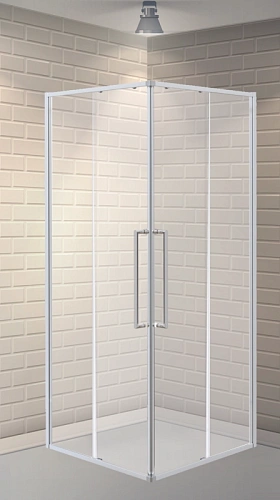 Душевой уголок Esbano ESS-90KV-C (ESOGS90KVC) 90х90 х195 прозрачное стекло, профиль хром Душевой уголок Esbano ESS-90KV-C (ESOGS90KVC) 90х90 х195 прозрачное стекло, профиль хром