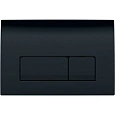 Клавиша смыва Geberit Delta51 115.105.DW.1 пластик, черный Клавиша смыва Geberit Delta51 115.105.DW.1 пластик, черный