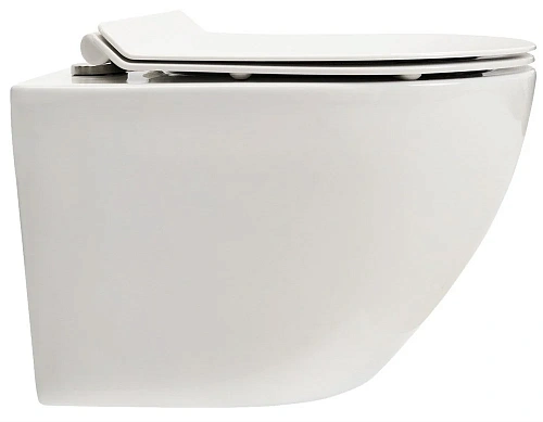 Унитаз подвесной Teso azaro Secretum TAU001 безободковый, цвет белый, сиденье soft-close ультратонк Унитаз подвесной Teso azaro Secretum TAU001 безободковый, цвет белый, сиденье soft-close ультратонк